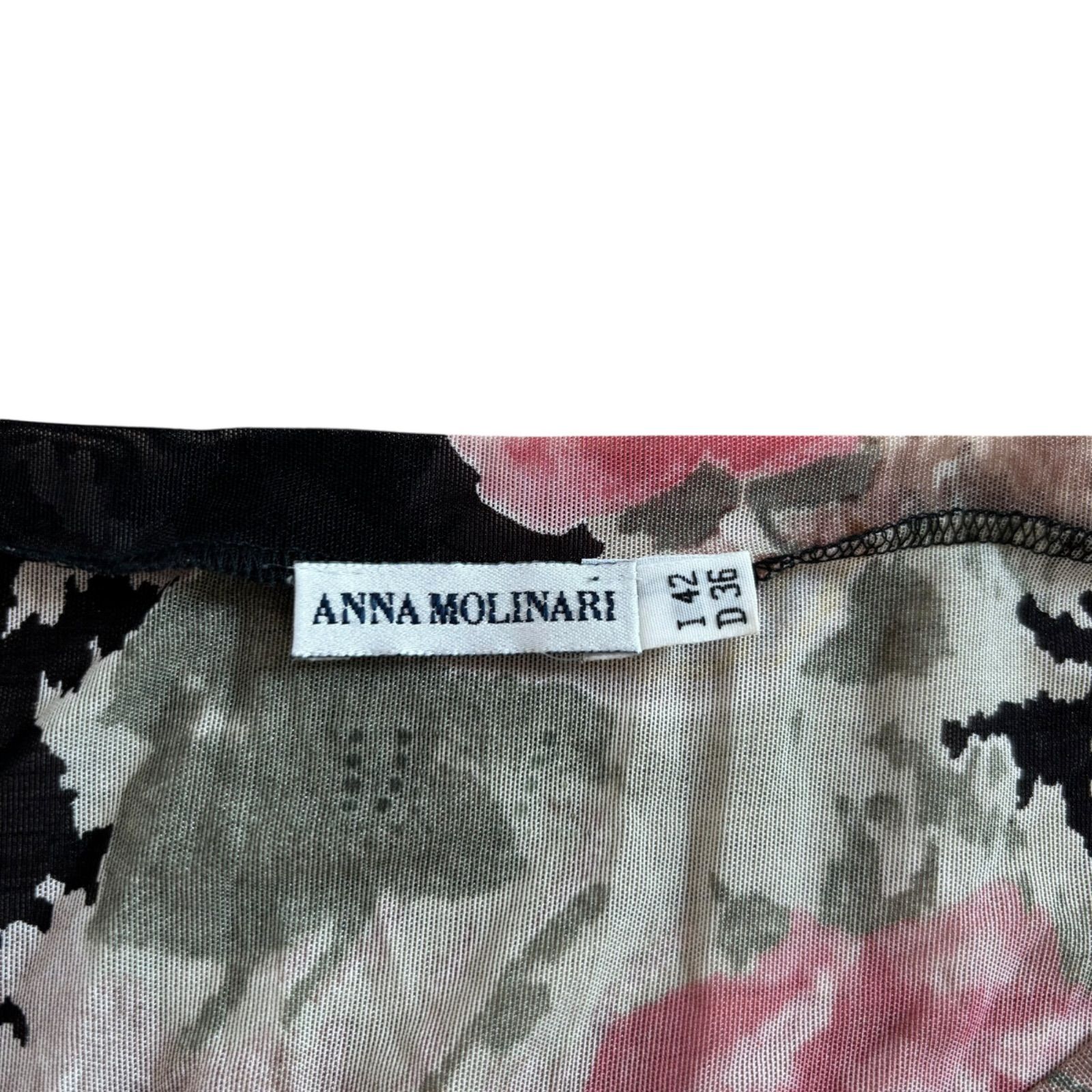 ANNA MOLINARI アンナモリナーリ 花刺繍　ノースリーブ　トップス 楽天市場】アンナモリナーリ（トップス｜レディースファッション