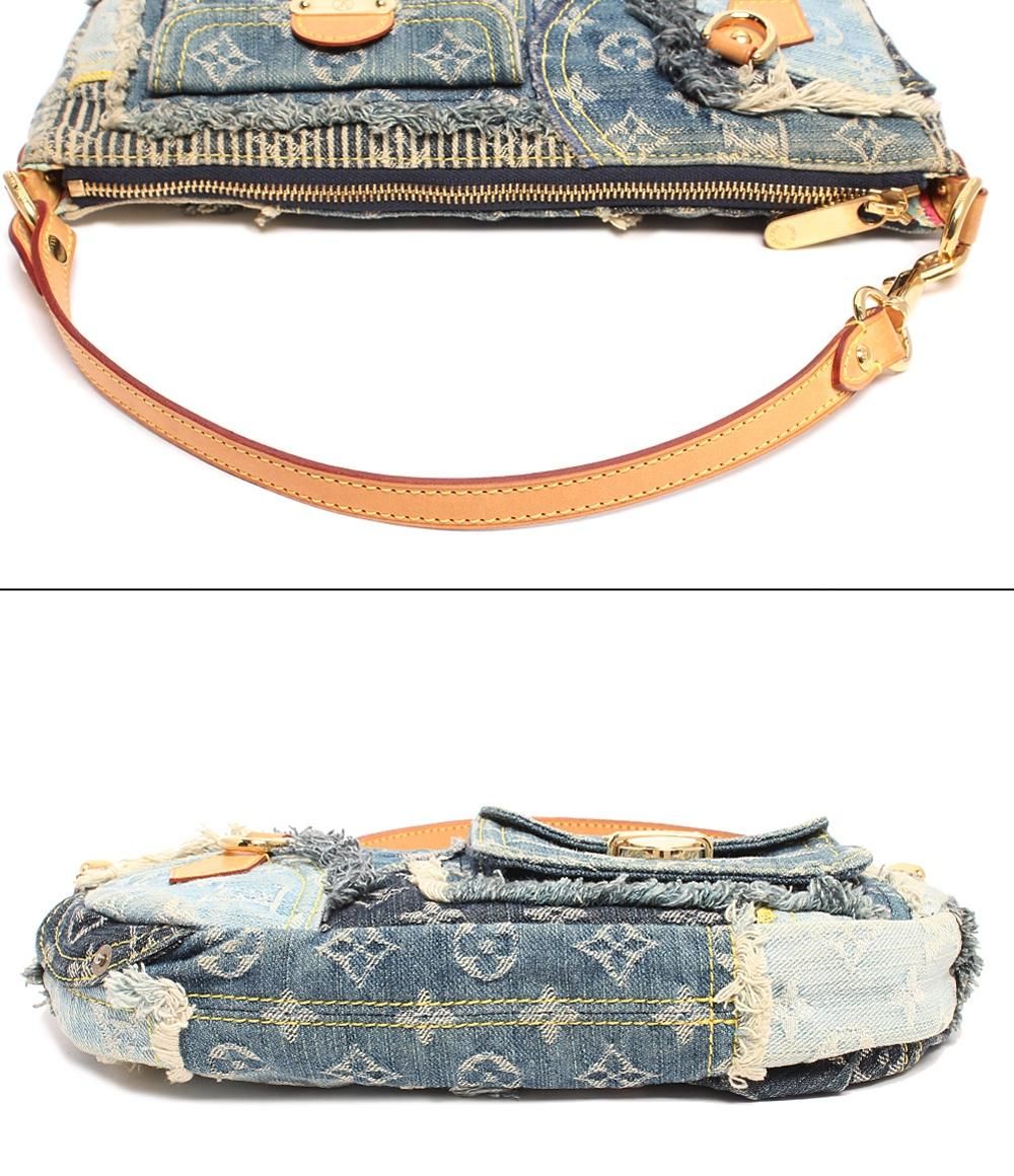 ルイ・ヴィトン ショルダーバッグ ゴールド金具 パウチィ モノグラム  