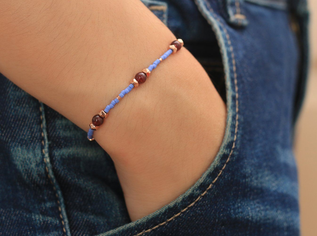 多色シェルビーズの友情ブレスレットハンドメイドラップチャームパール女の子ブレスレットバングル