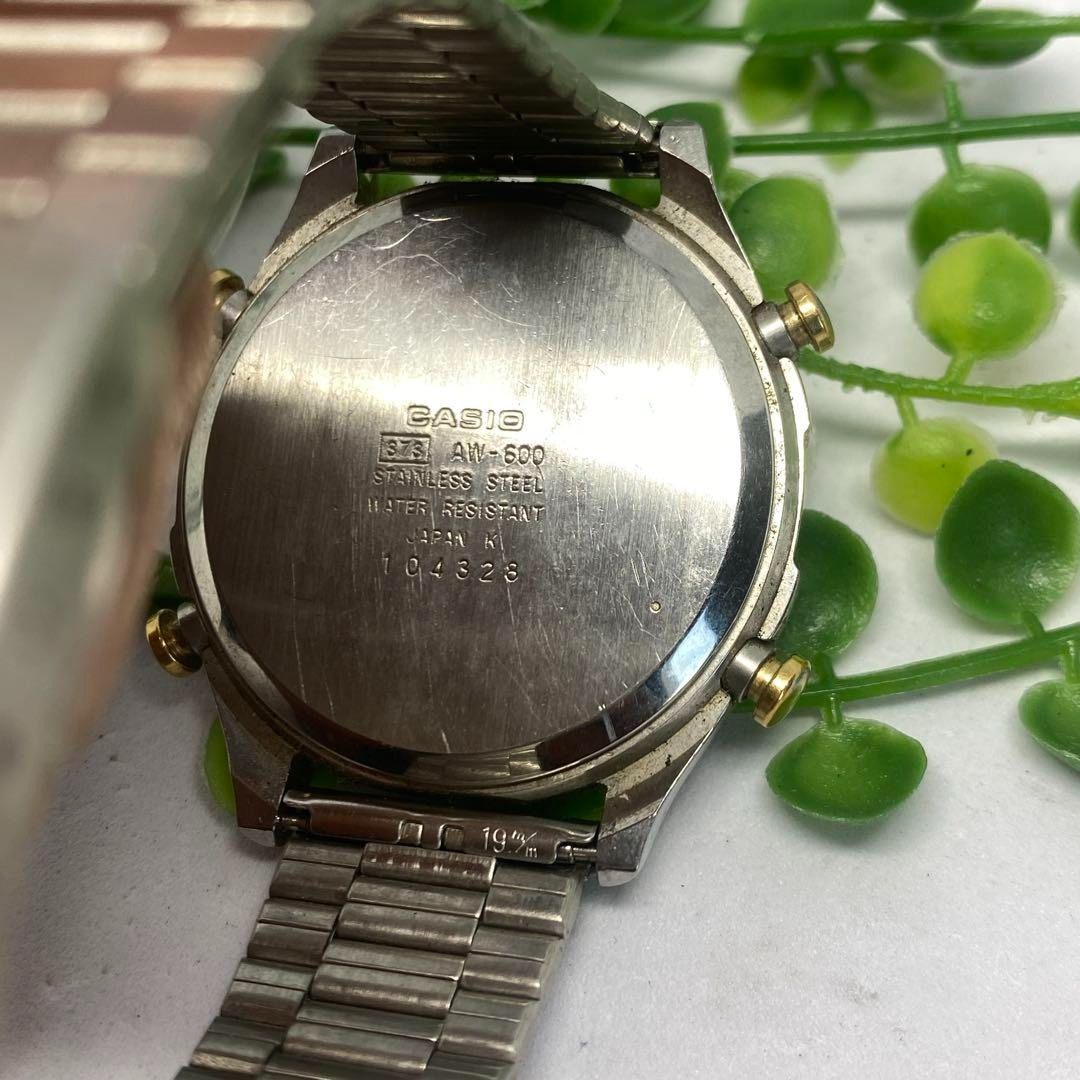 希少 レア ヴィンテージ AW-600 CASIO カシオ メンズ 腕時計 - メルカリ
