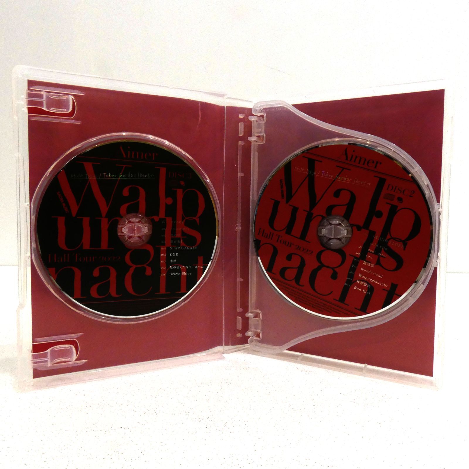【限定盤】Aimer Hall Tour 2022 Walpurgisnacht Aimer Hall Tour 2022 