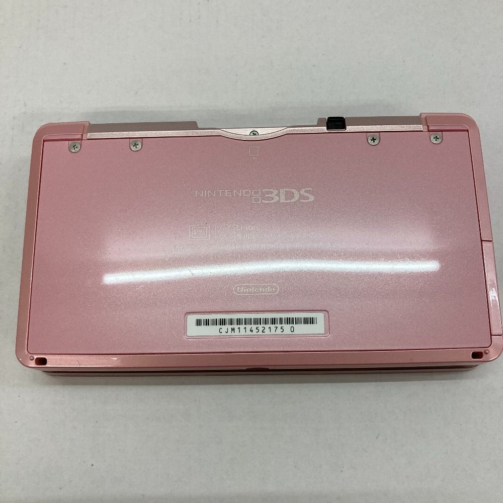 05w10033 【3DS】ニンテンドー3DS 本体のみ ピンク + 充電器