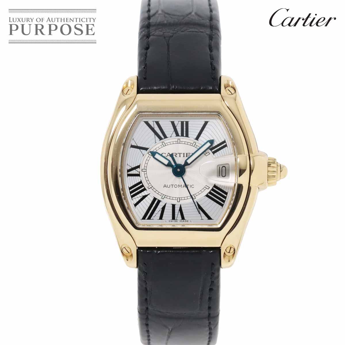 カルティエ Cartier ロードスターLM W62005V2 メンズ 腕時計 デイト