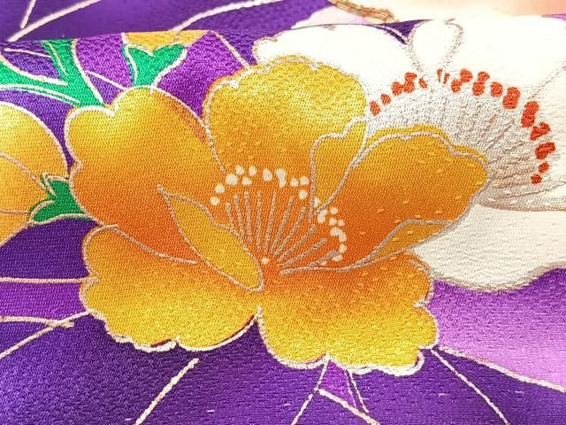 専用ページ振袖 正絹 上品な華やかさ 色味の良い花 袷 着物 U-1567 専用ページ振袖 正絹 上品な華やかさ 色味の良い花 袷 着物 U-1567