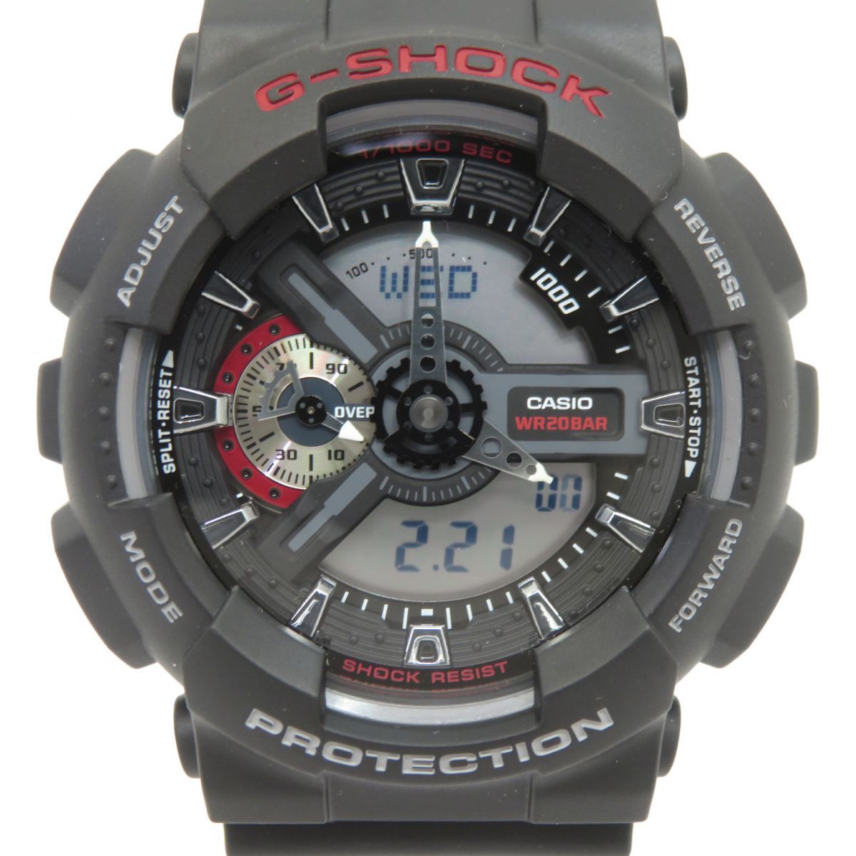 CASIO カシオ G-SHOCK GA-110-1AJF クオーツ 腕時計 ※中古美品 - メルカリ