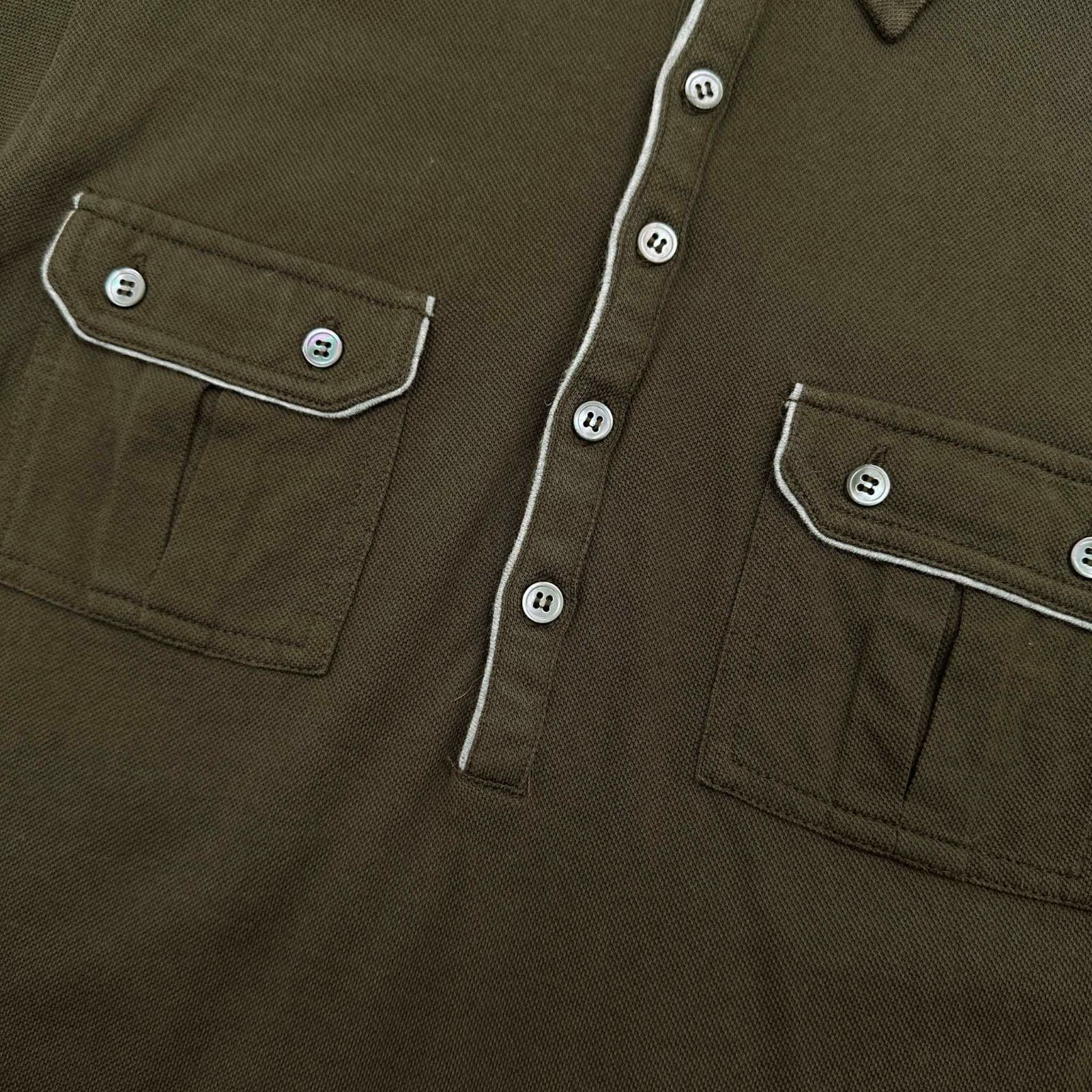PAUL & JOE PARIS エポレット付き 両胸ポケット ミリタリー風