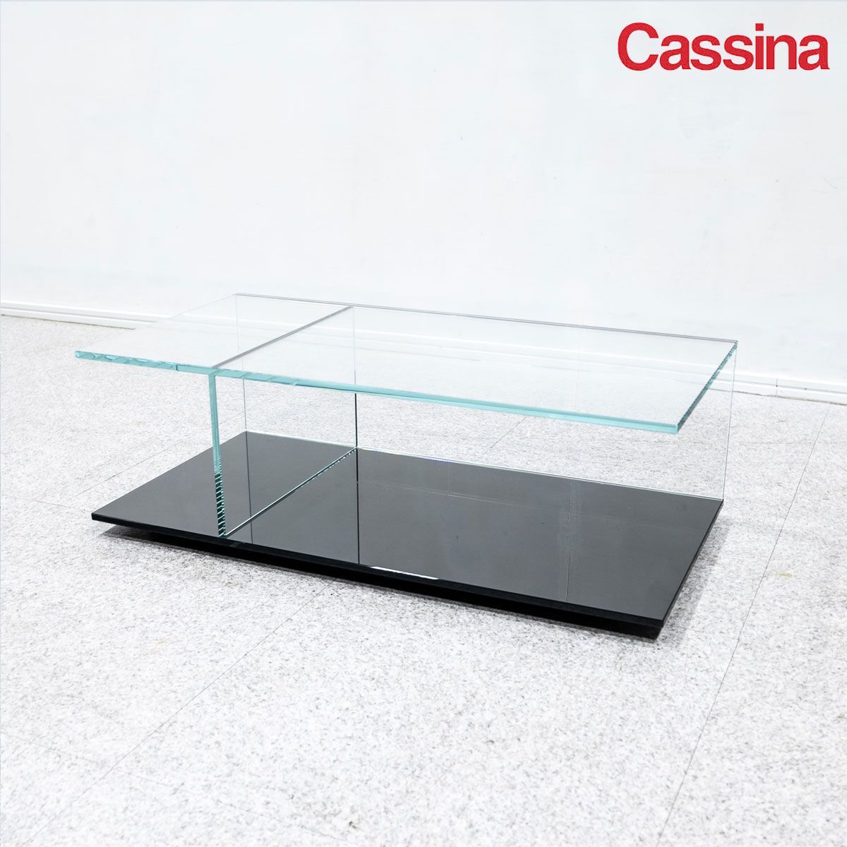カッシーナ Cassina MEX269 ローテーブル ガラス 近隣送料無料 【公式