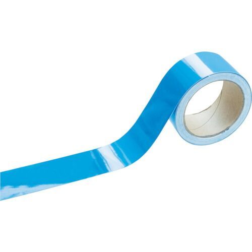 繊細な響きの ＴＲＵＳＣＯ 蛍光ラインテープ５０ｍｍｘ３３ｍ ブルー 数量限定！