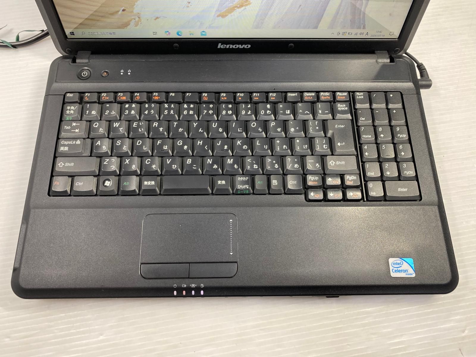 お得！LENOVO G550 Windows10 Pro 64bit Intel Celeron 900 2.20GHz