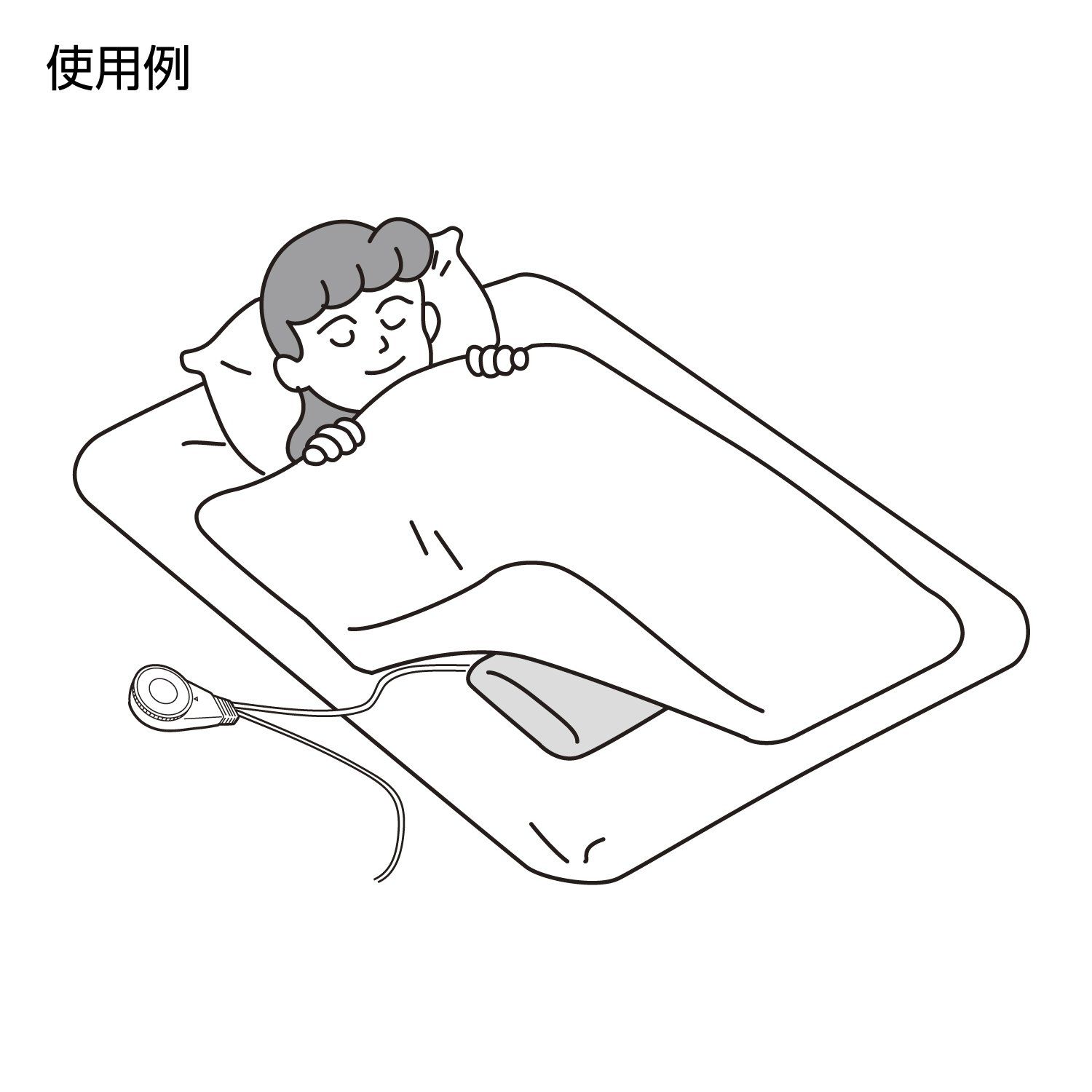 パナソニック 電気あんか ソフト(大形) 格子柄 DW-78P-H [単品] 【公式