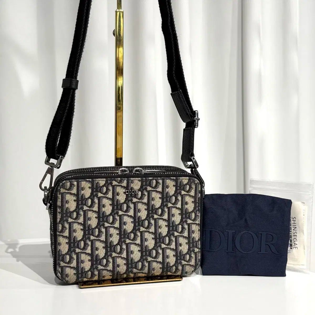 Dior オブリーク ショルダーポーチ(ギャラクシーレザー) Dior