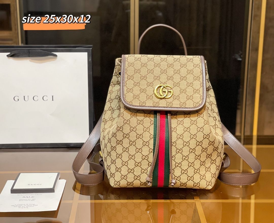 人気商品 GUCCI グッチ バックパック リュック ショルダーバッグ   財布  3点セットバッグ