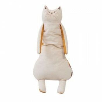 gnocco ニョッコ お座り猫クッション イエロー CU21-CT-3YL
