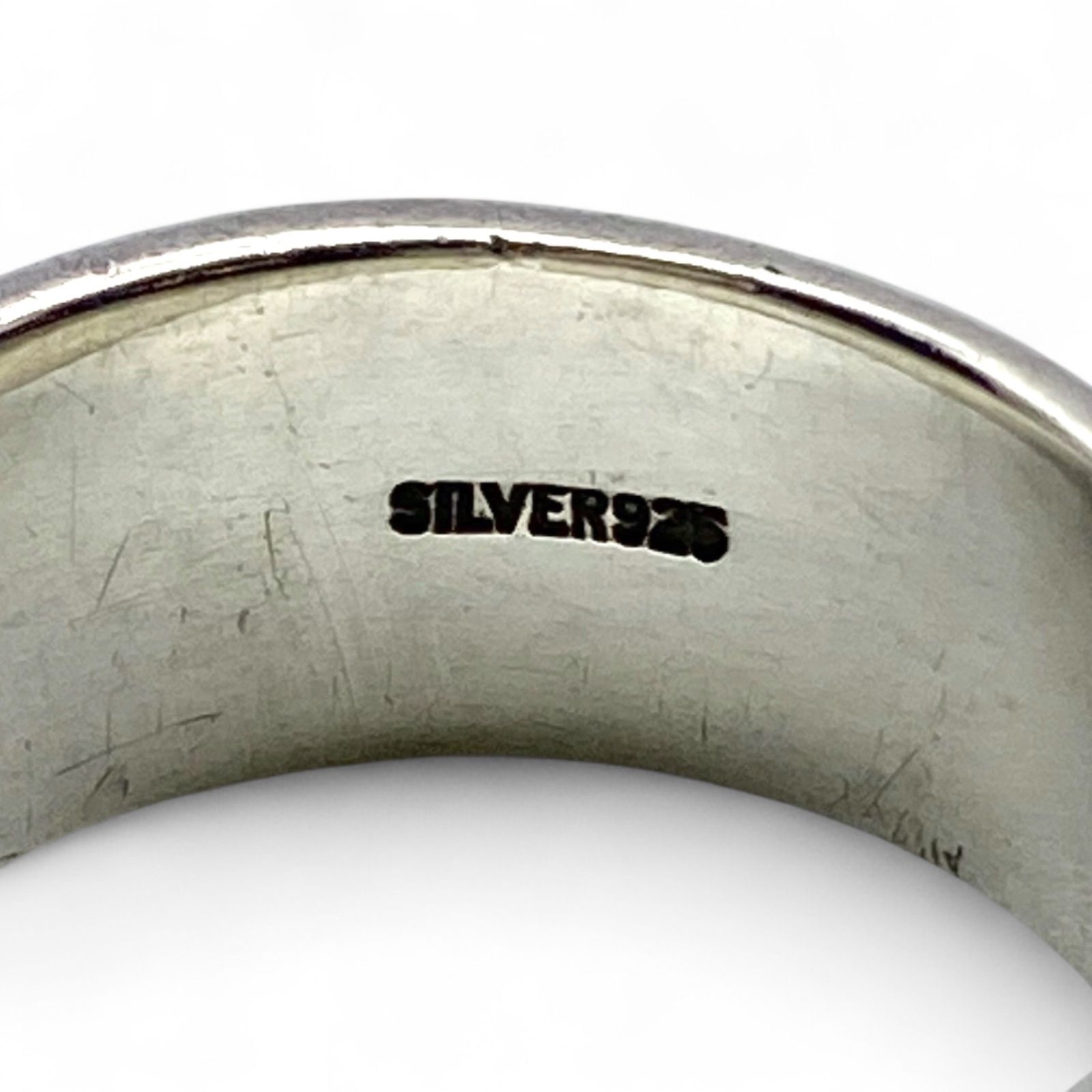 愛・生きる・信じる】イタリア語 メッセージ Silver 925 刻印 90s