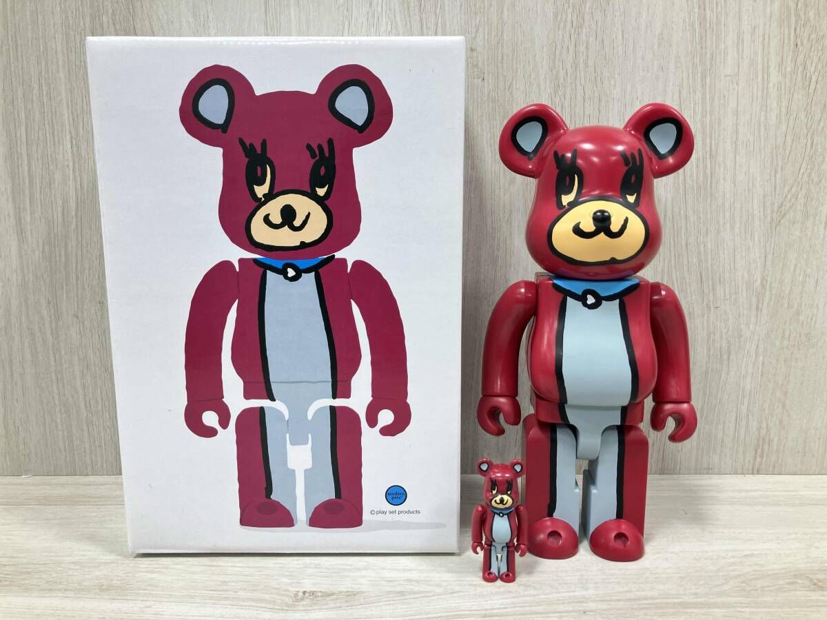 BE RERICK 400% - SET play set products iSETAN TAG LINE ベアブリック イセタン