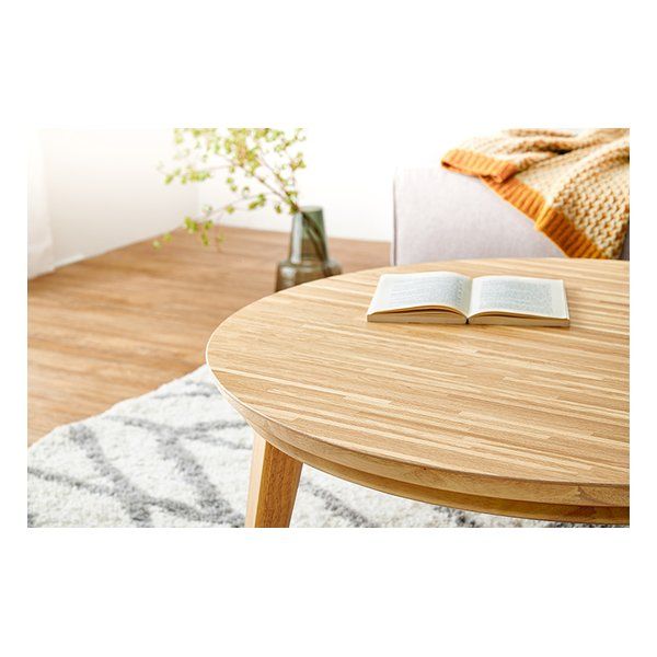 萩原 ハギハラ リビングコタツ 約 幅85×奥行85×高さ36cm ナチュラル クライス85NA 2569235 WWW_KANDAIZUMI_COM