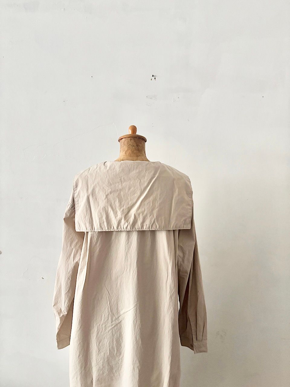 ロングシャツドレス