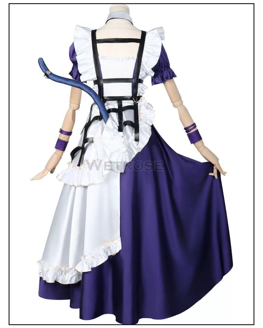 新品 vtuber にじさんじ 狂蘭 メロコ メイド服 コスプレ衣装