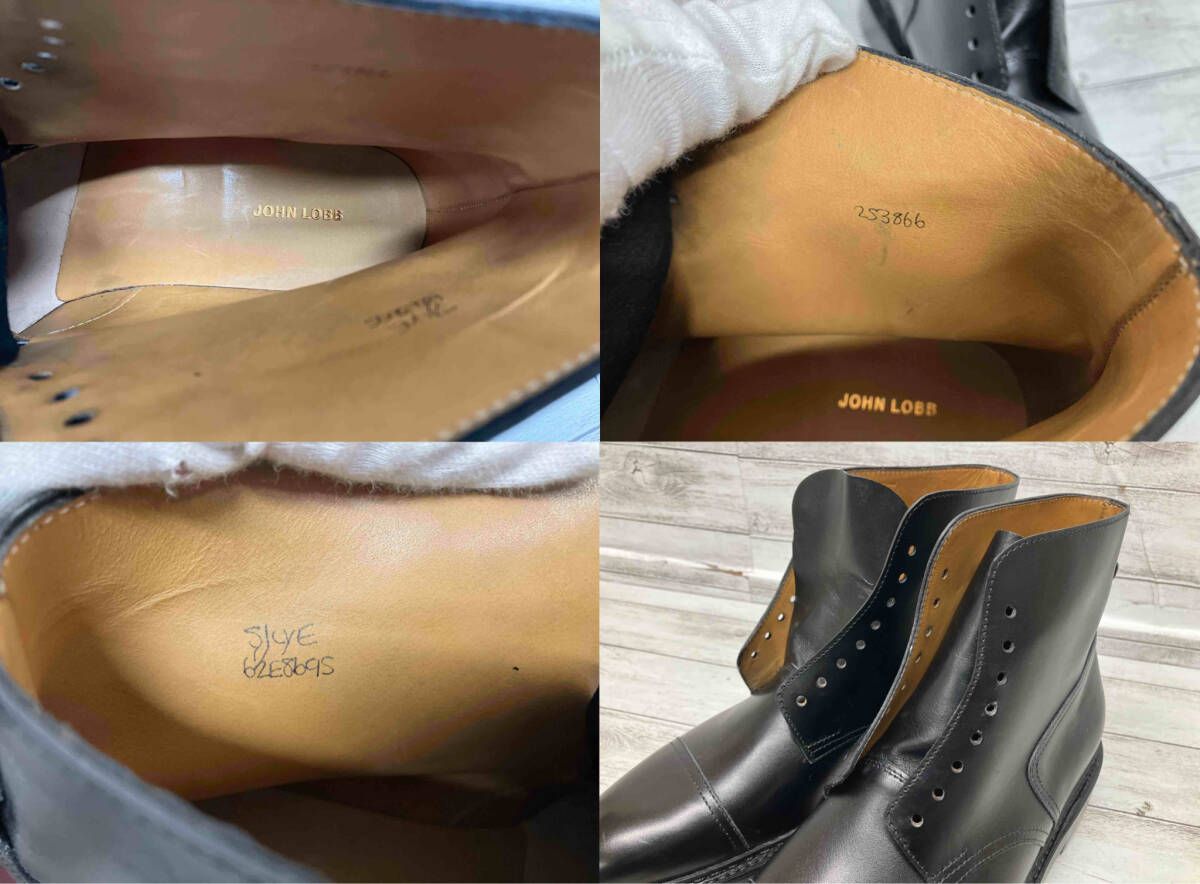 JOHN LOBB ジョンロブ SKYE Lace up boots カーフレザー ブーツ サイズ 