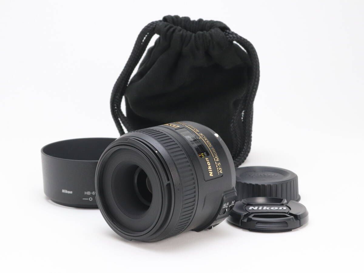 Nikon/AF-S DX Micro NIKKOR 40mm f2.8G/ニコンFマウント ④ AA- (極上品)