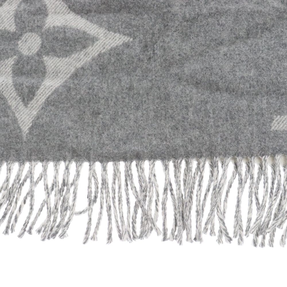 LOUIS VUITTON ロゴマフラー ウールカシミヤ混 LOUIS VUITTON ルイヴィトン 413287 エシャルプ ロゴマニア