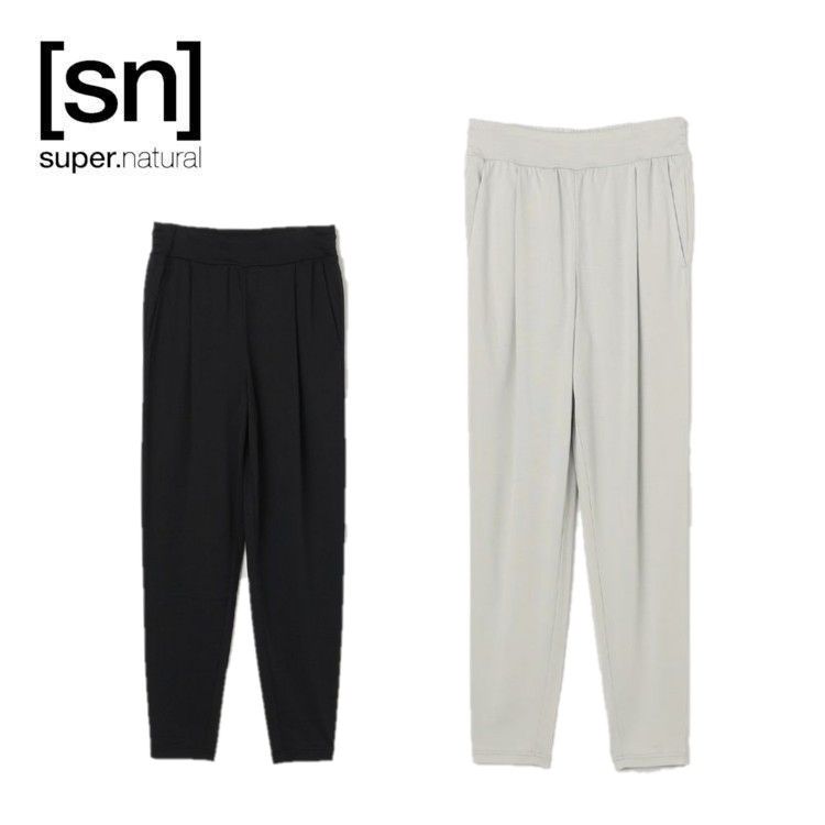 25秋冬 エスエヌ スーパーナチュラル sn super.natural レディース JP 160 アクティブ パンツ snwj10232 パンツ 長ズボン メリノウール ヨガ ピラティス フィットネス