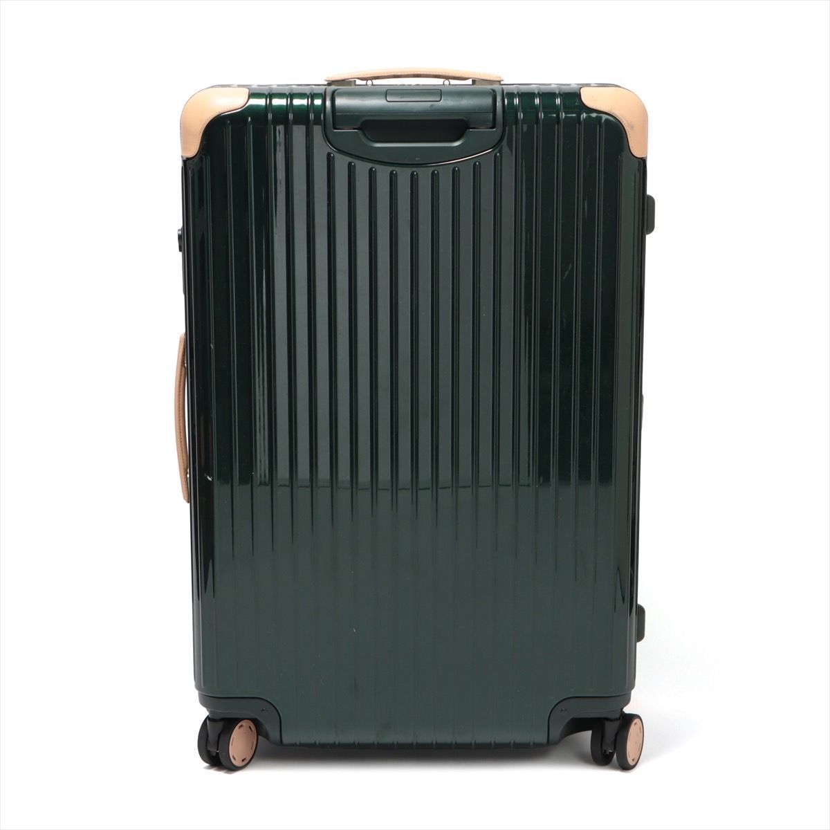 リモワ RIMOWA ボサノバ キャリーケース 4輪 94リットル 8～10泊 ポリカーボネート レザー グリーン 870.77.41.4 スーツケース 6-9-474