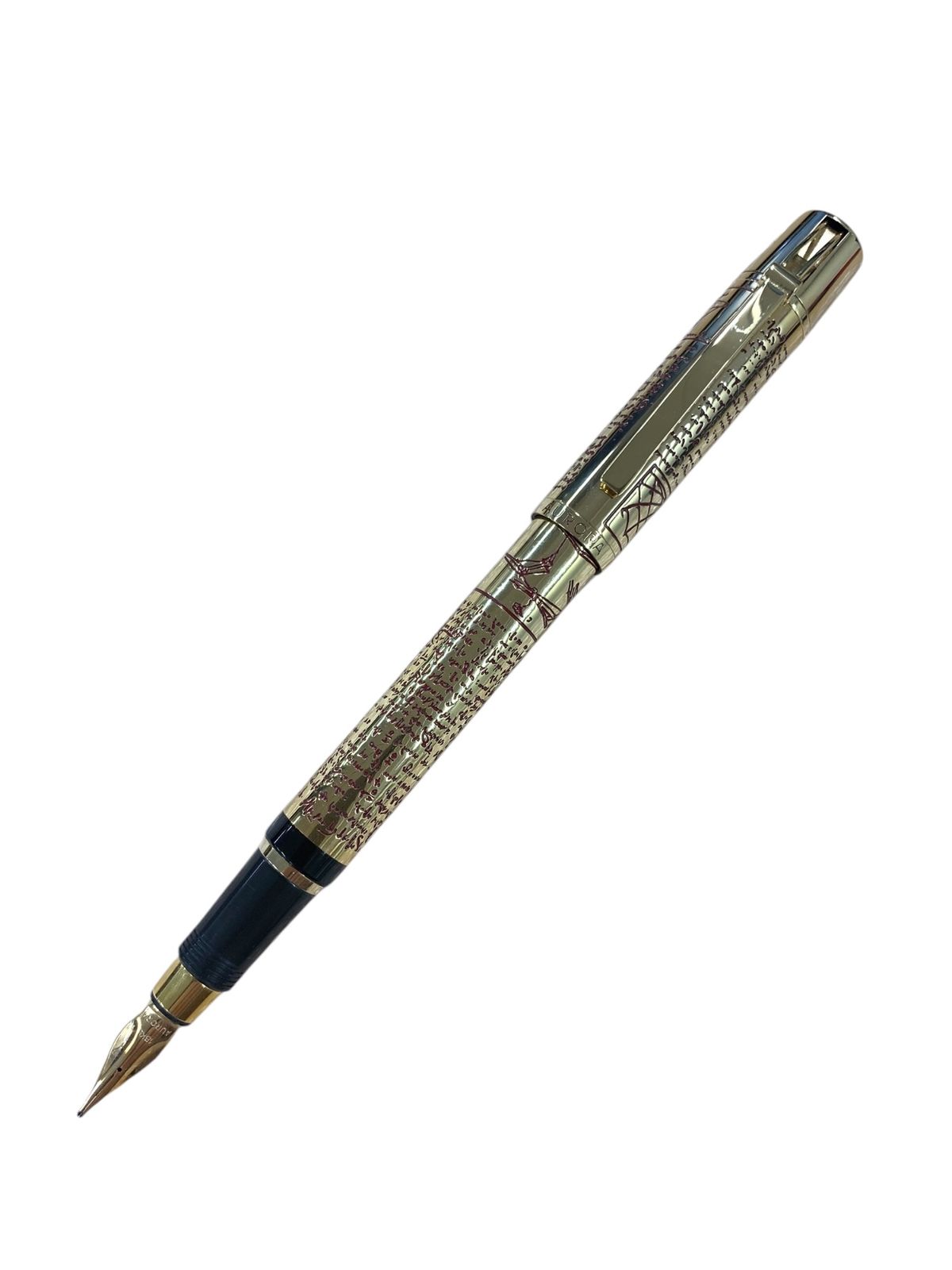 アウロラ レオナルドダヴィンチ 万年筆 18K ITOAK1ZAUSAQ