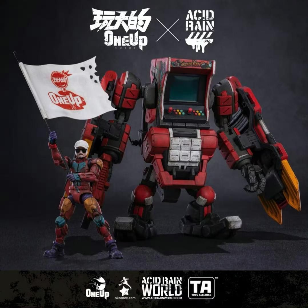 アシッドレイン x Oneup Hobby 1/18 アーケードマン 豪華セット WF2025