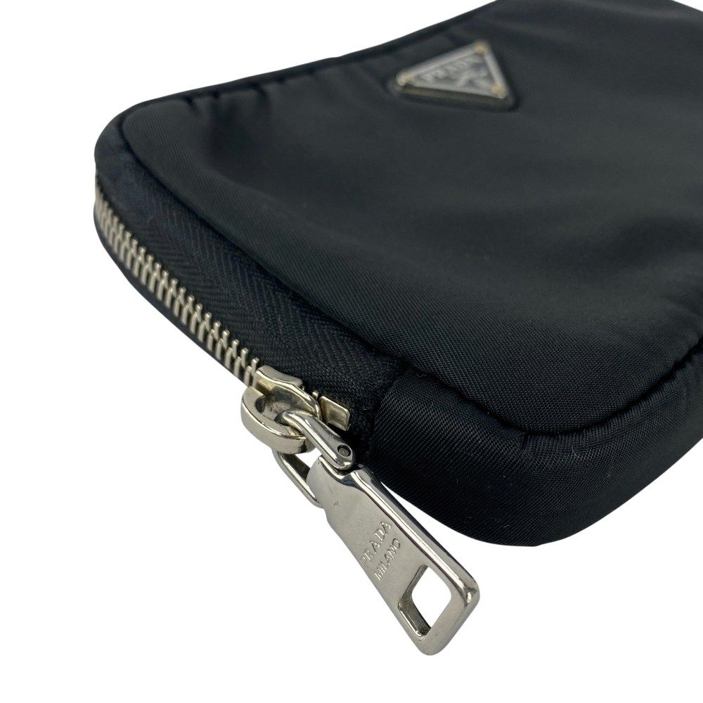 プラダ Re-Nylon 長財布 ポーチ型 財布 ラウンド 長財布 ナイロン ブラック 434921 8 MEDICALDB_JP