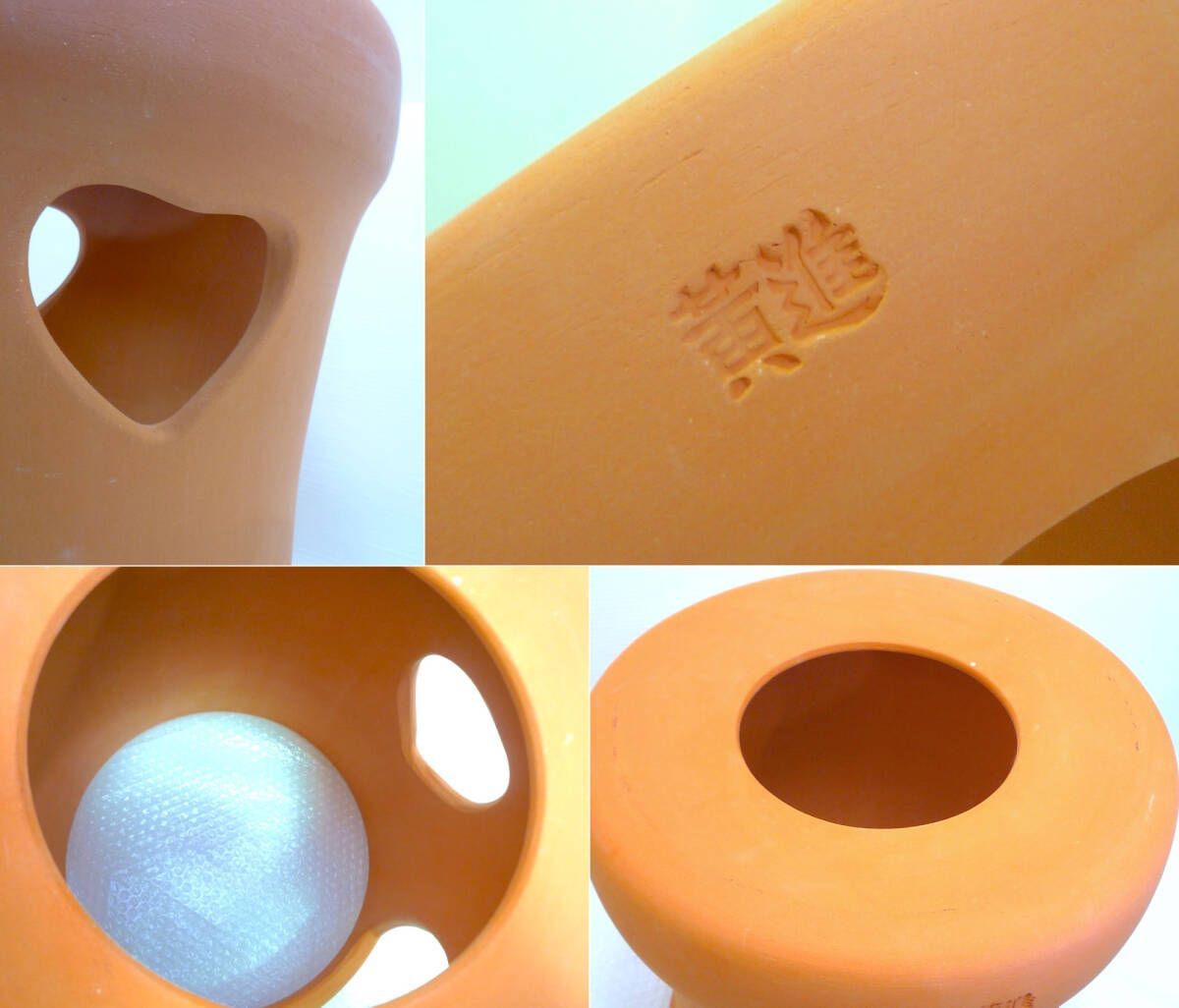 ファンジン よもぎ蒸しセット 黄進 黄土壺 正規 椅子 座布団2枚 オリエンタルハーブ 座浴 温活 ガウン マント ケープ コンロ 取説 _M KANDAIZUMI_COM