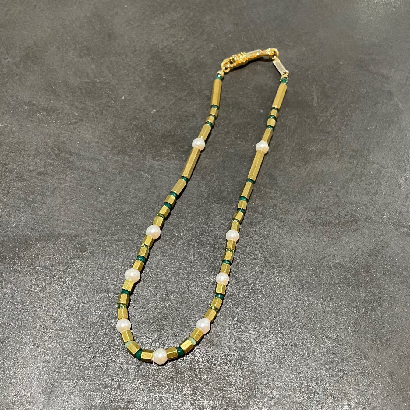 新品 MAGLIANO Q38302451 ゴールド ビーズ パール ネックレス  