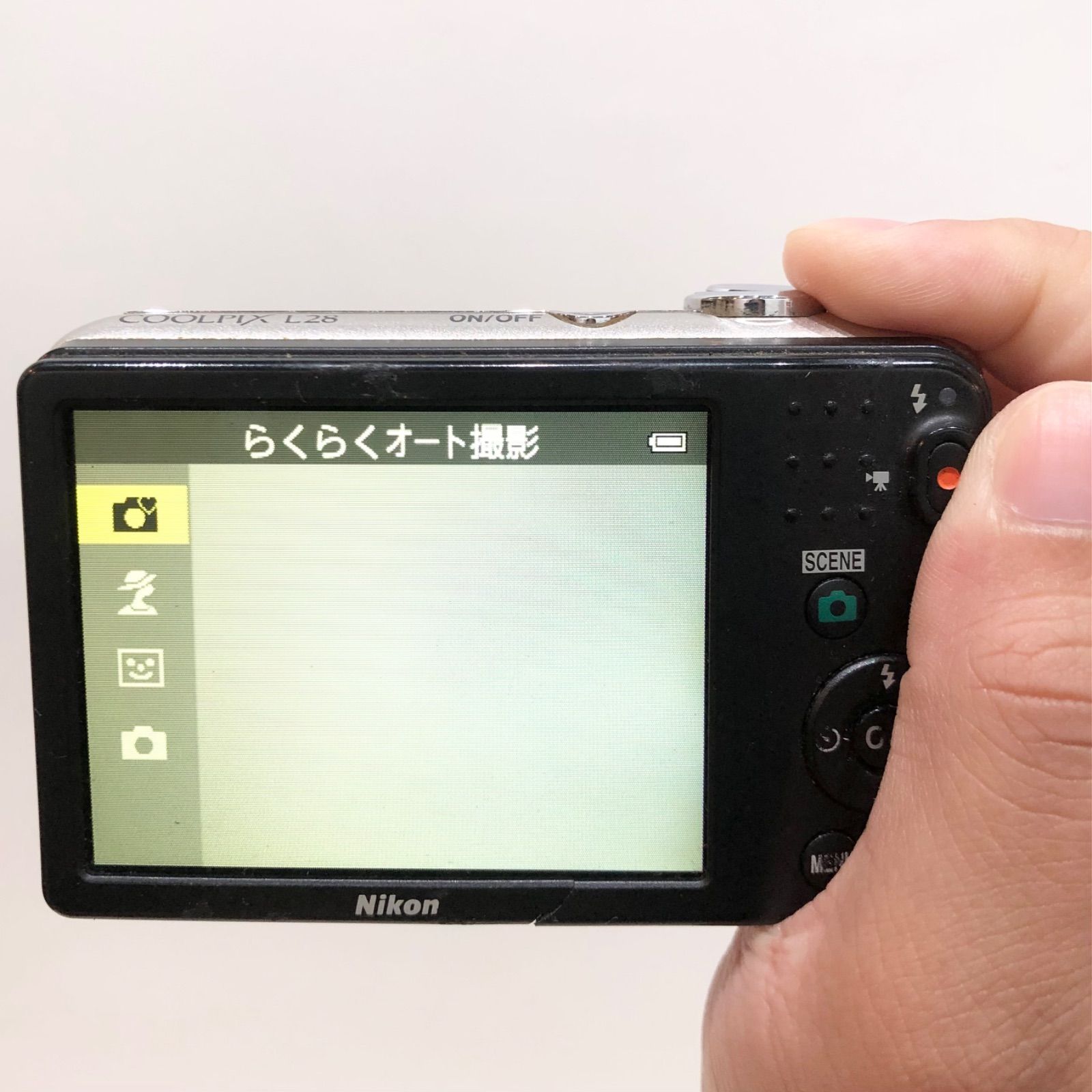 カメラ 【スマホ転送OK】ニコン Nikon COOLPIX L32 単3電池駆動