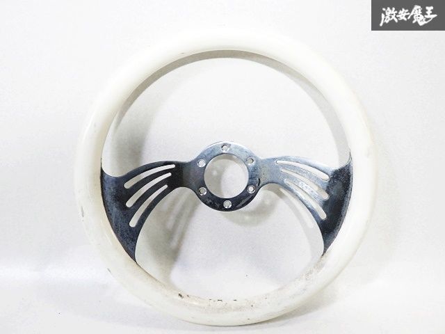 ジャニスJUNIS ウッドステアリングバタフライ 2スポーク