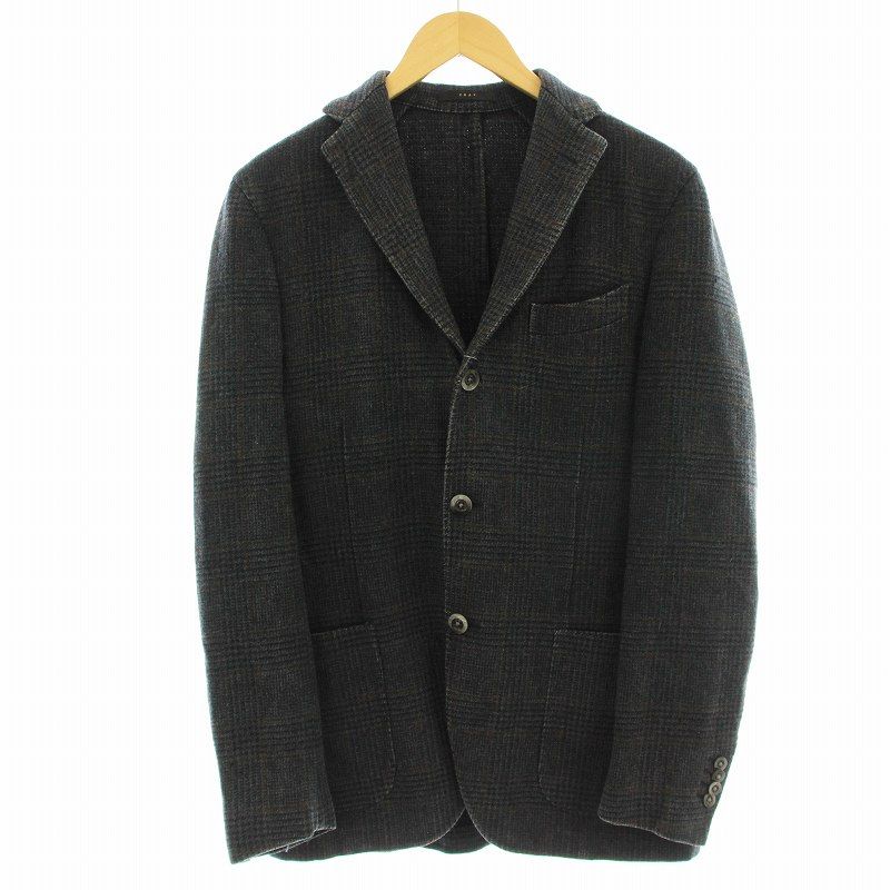 【美品】BOGLIOLI ボリオリ テーラードジャケット COAT 44 本切羽 BOGLIOLI ボリオリ テーラードジャケット R33028 COAT 製品染め