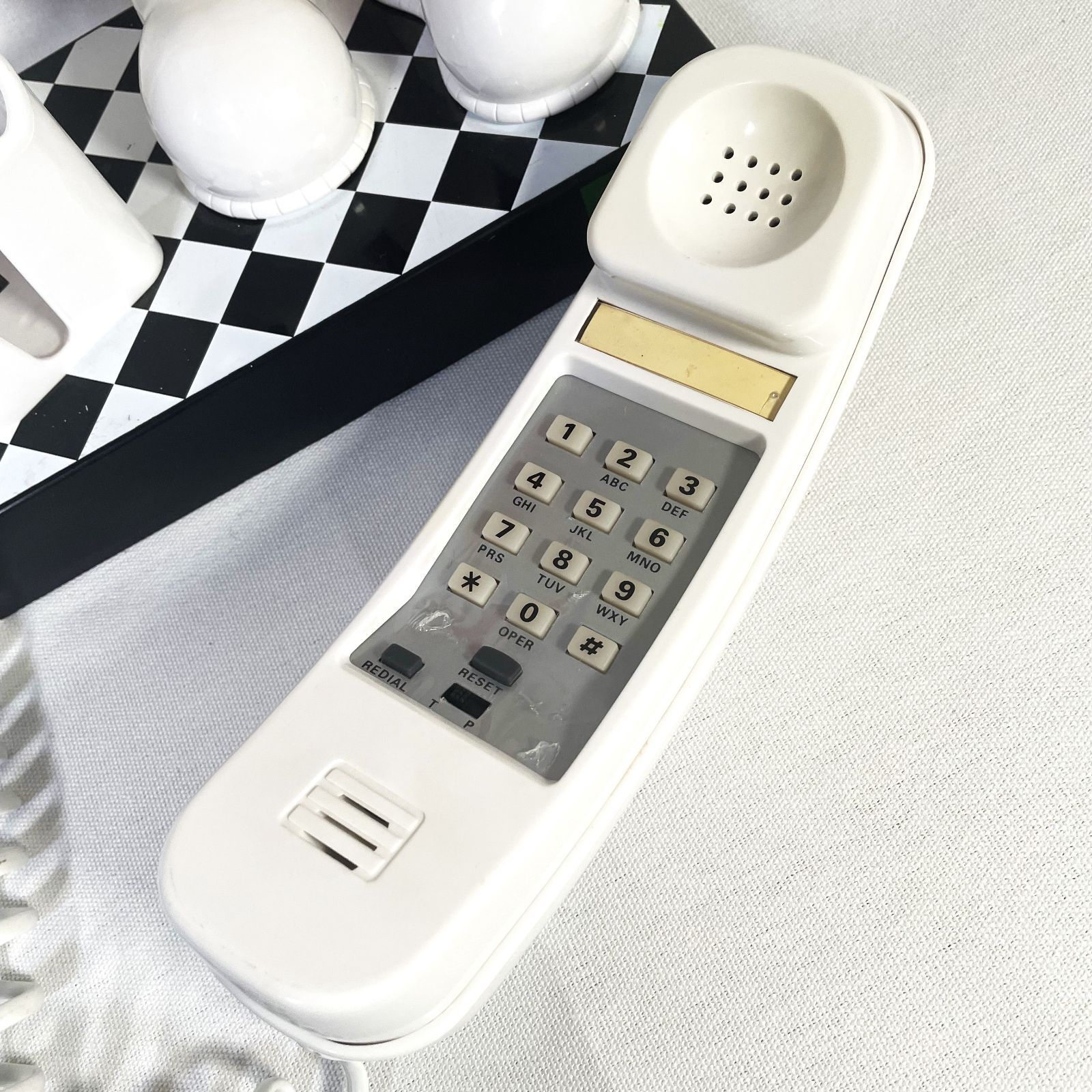 ワンピなど最旬ア！ Telephone 7UP Spot Cool 90s セブンアップ 電話機 90年代 電話台・ファックス台