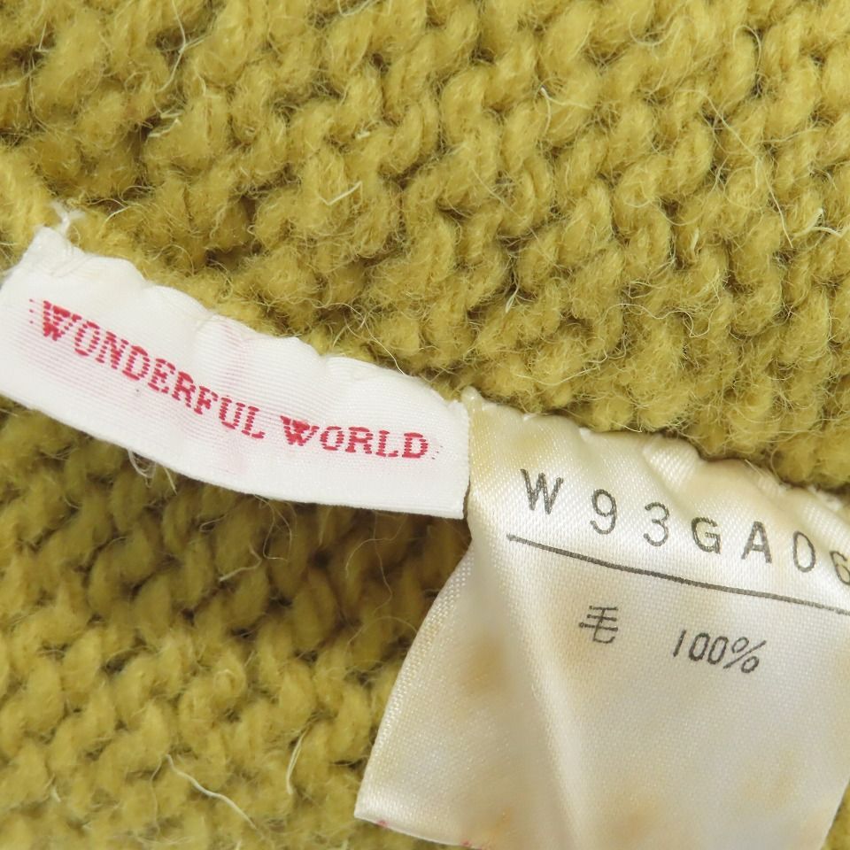 WONDERFUL WORLD ワンダフル ワールド カネコイサオ ニット 帽子