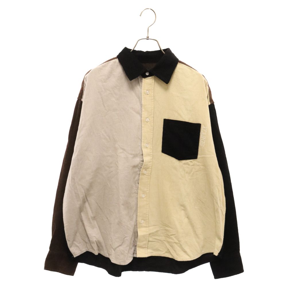 X-LARGE (エクストララージ) Corduroy L/S Shirt コーデュロイ 長袖 