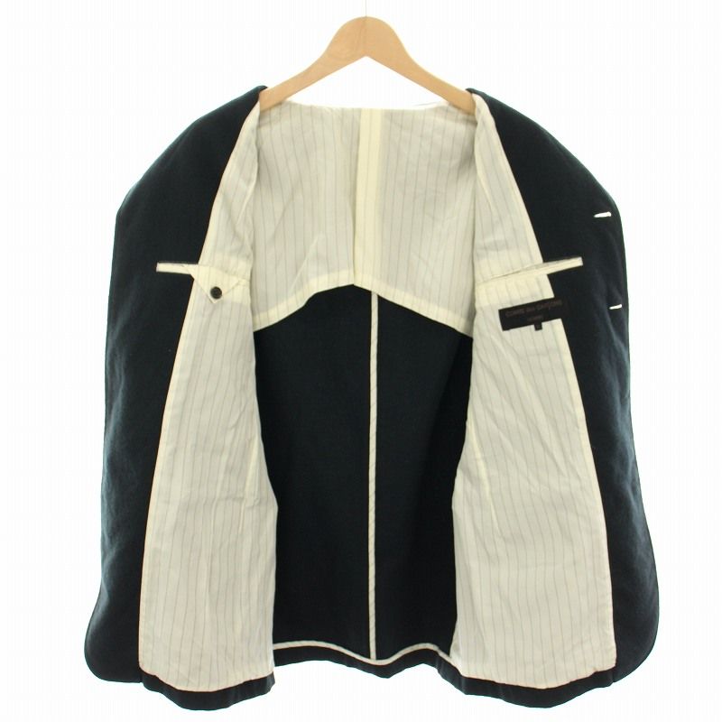 ［田中オム］コムデギャルソンオム　テーラードジャケット　ヴィンテージ COMME des GARCONS HOMME(コムデギャルソンオム) 98AW white
