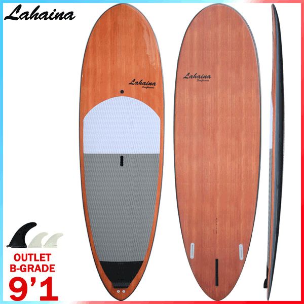 アウトレット B品 スタンドアップパドルボード サップボード SUP LAHAINA フィン付 ラハイナ 9'1 L34GRB 営業所止め 送料無料