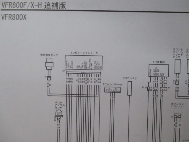 VFR800F VFR800X サービスマニュアル ホンダ 正規 バイク 整備書 RC79
