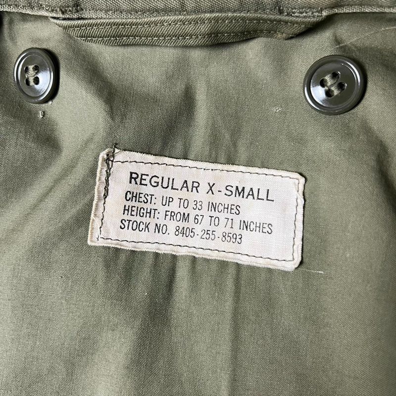 60s 60年製 US ARMY 米軍実物 M-51 フィールド ジャケット XS-R