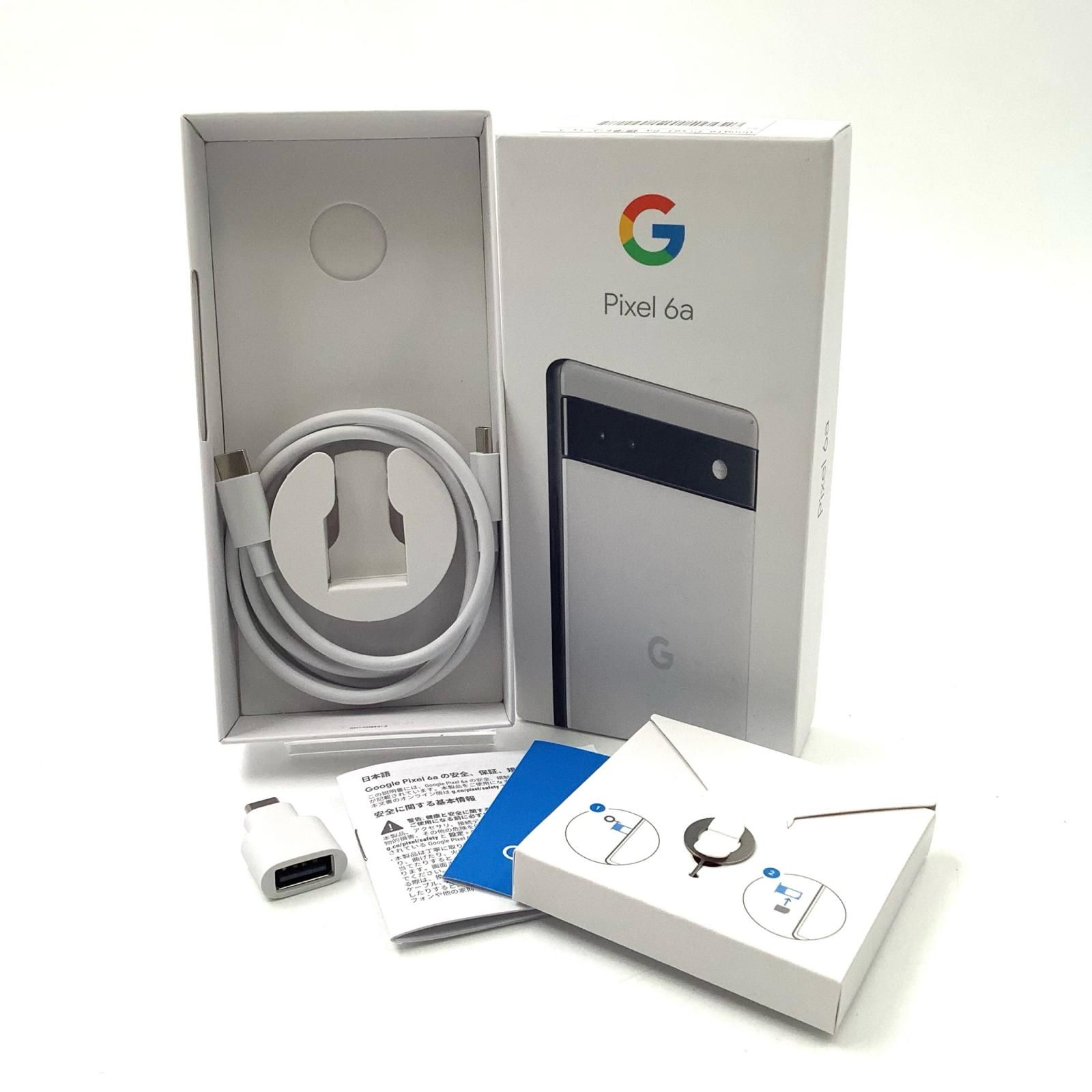 Google Pixel 6a Chalk 128 GB au ジャンク : Google Pixel 6A 5G