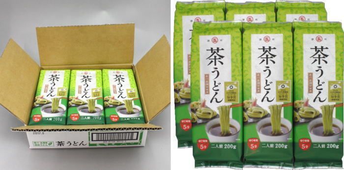 讃岐茶うどん 香川県高瀬町茶使用