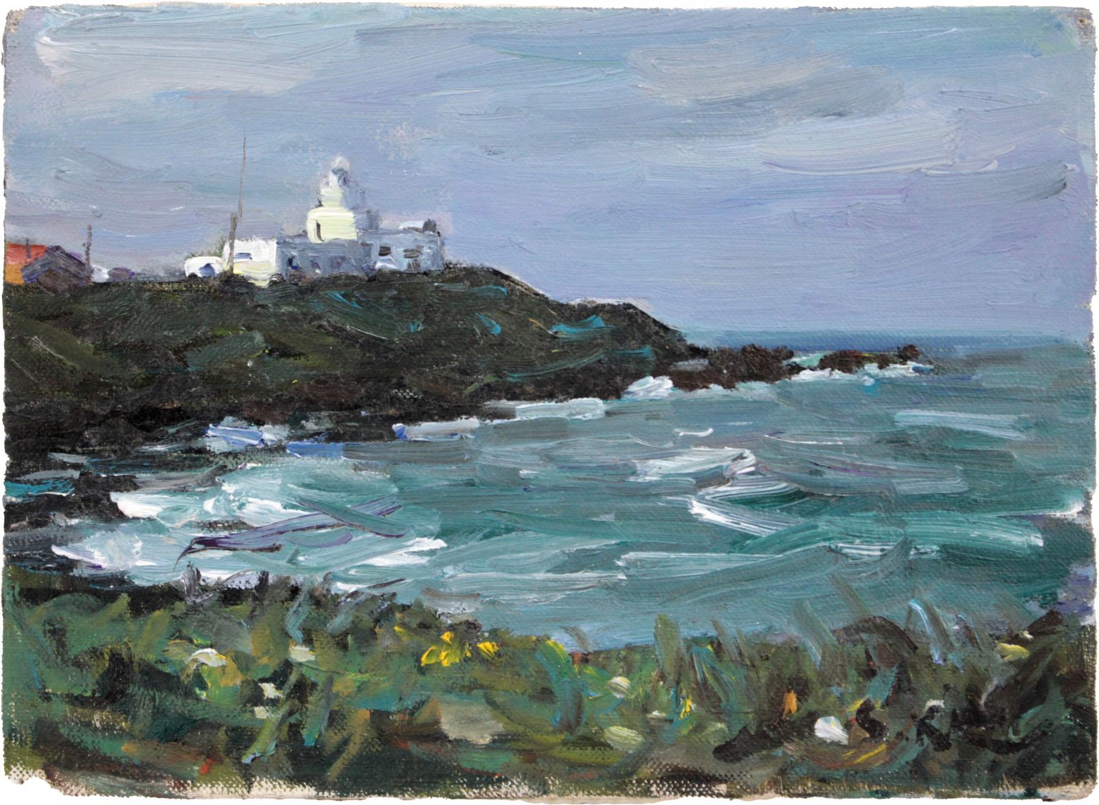 作家不明『風景』油彩画【真作保証】 絵画 作家不明『風景』油彩画【真作保証】 絵画 - メルカリ
