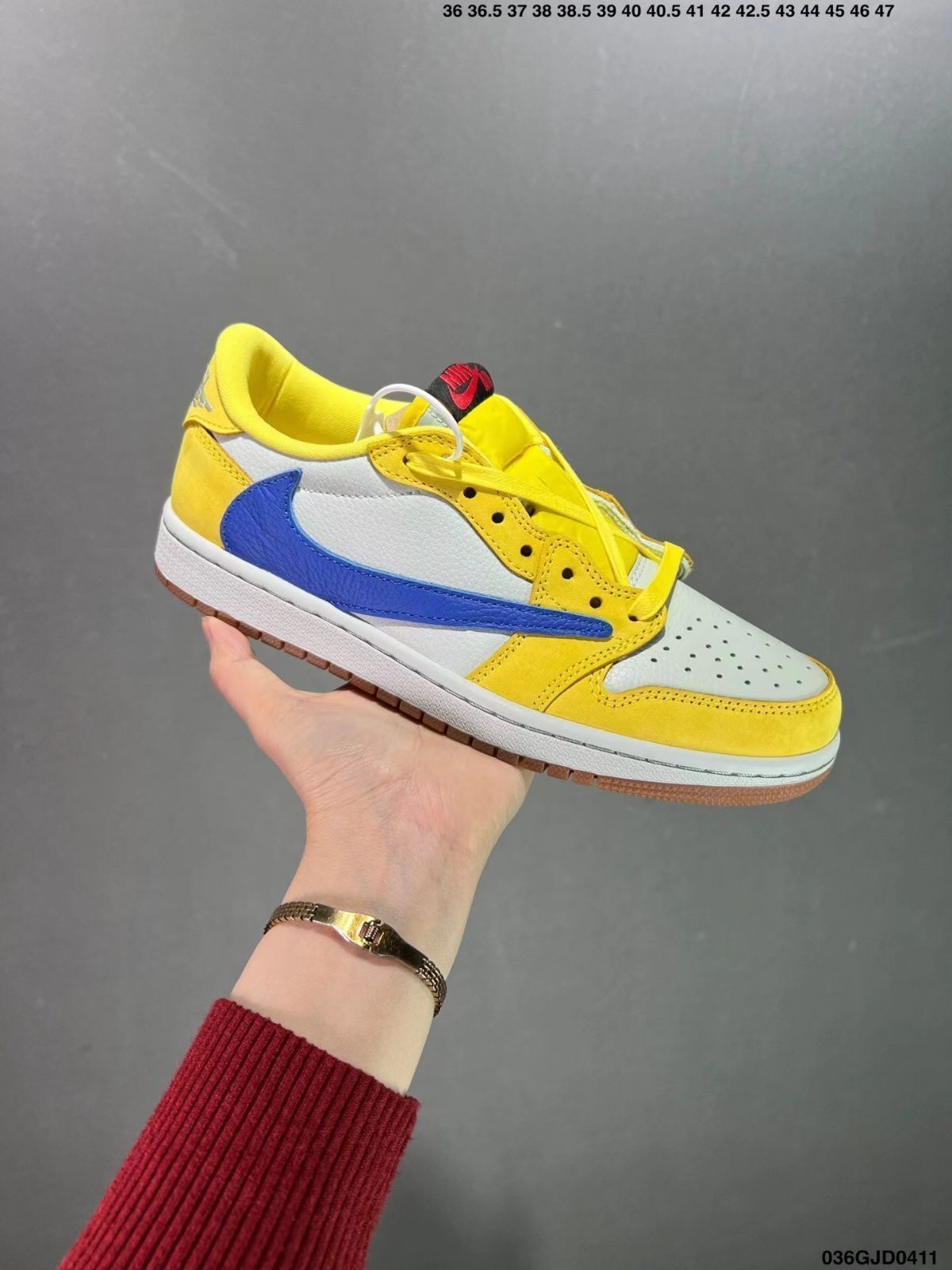 ナイキ スニーカー Fragment x Travis Scott x Air Jordan 1 Low 並行輸入品