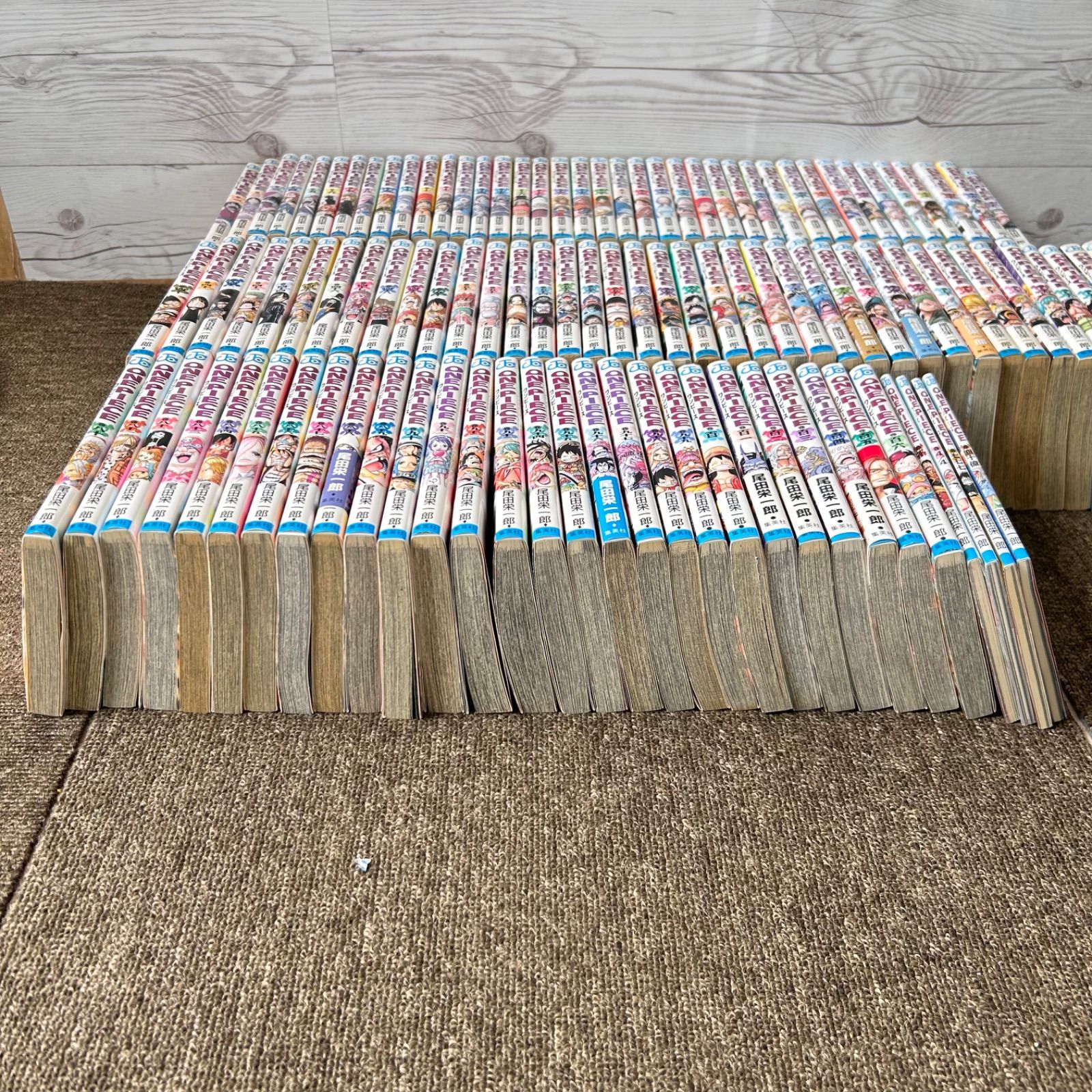 ワンピース 漫画 全巻 1巻～106巻 コミック全巻セット ほぼ全巻