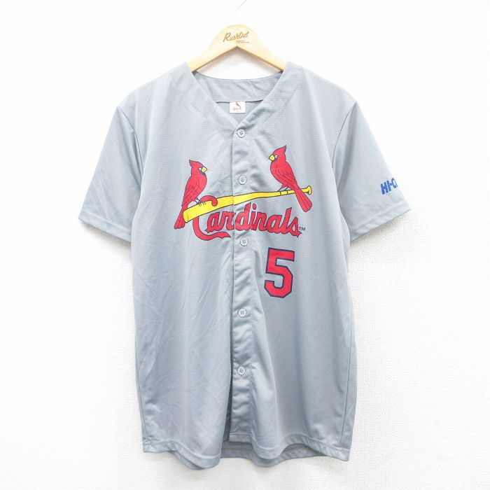 セントルイスカージナルス Pujols 5 ユニフォーム ベースボールシャツ セントルイスカージナルス Pujols 5 ユニフォーム ベースボール