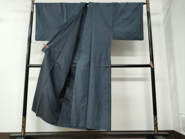 平和屋着物●男性 本場大島紬 アンサンブル 100亀甲 総詰め キングサイズ 正絹 CAAW8476yc