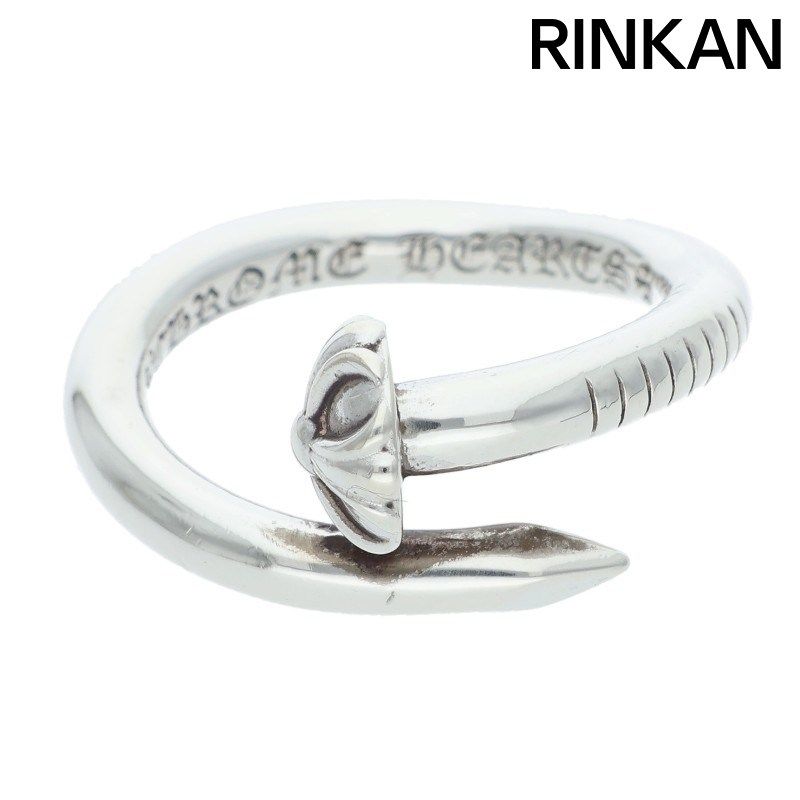 クロムハーツ NAIL CRSBALL ネイルクロスボール シルバーリング メンズ 16.5号